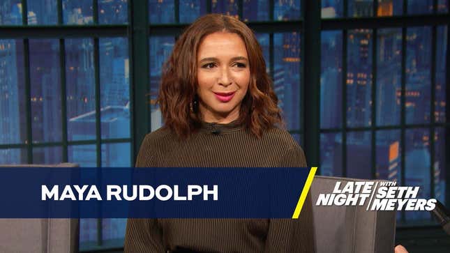 Maya Rudolph Does a Perfect Impression of Ivanka Trump