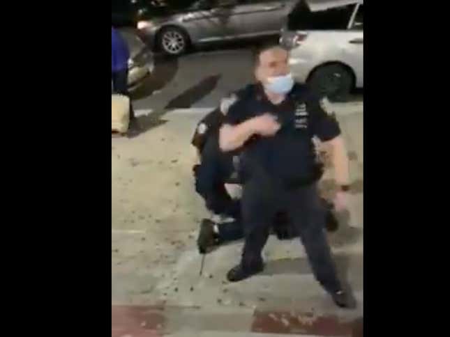 Image for article titled Multiple Violent NYPD Arrest Videos Highlight Racial Disparities in &#39;Social Distancing&#39; Enforcement