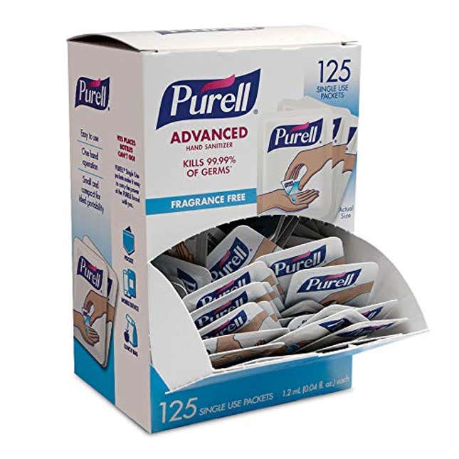 Image for article titled PURELL SINGLES Advanced Hand Sanitizer Gel, Now 21% Off