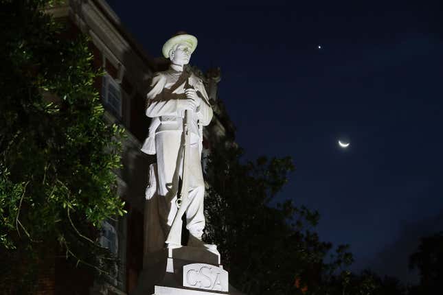 Image for article titled Of the Nearly 1,800 Confederate Symbols on Public Land, 59 Have Been Removed Since George Floyd&#39;s Death