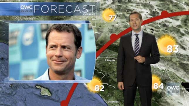 Sunshine And High Temps In L.A. Make It Another Perfect Day To Be Greg Kinnear