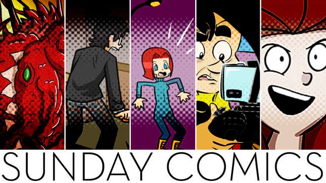 Image for article titled Sunday Comics: Reverse Vampire