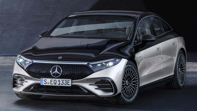 Image for article titled The All-Electric 2022 Mercedes EQS: This Is It