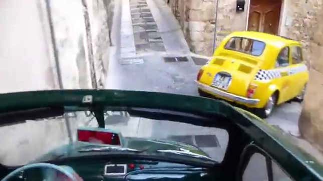 Bless Your Timeline With These Fiat 500s Cutting Through The Italian Streets They Were Built For