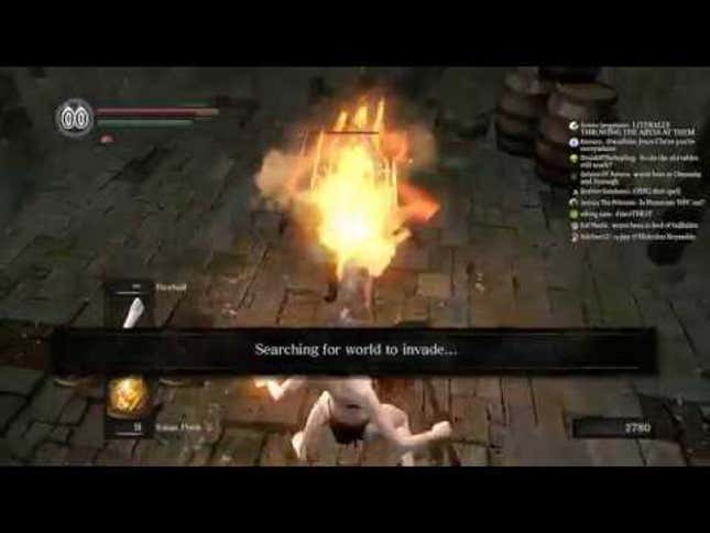 Infamous Hacker Already Wreaking Havoc In <i>Dark Souls Remastered</i><em></em>