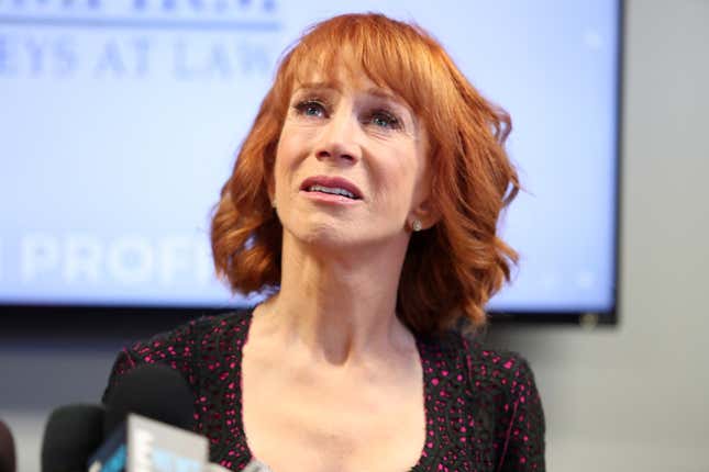 How Kathy Griffin Went From Sorry to Not Sorry She's Not Sorry