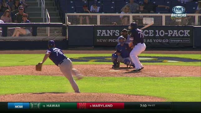 Brewers OF Rymer Liriano Taken To Hospital After Fastball To The Face