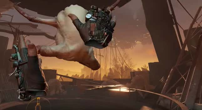 Half-Life Alyx gameplay revealed from a range of VR headsets