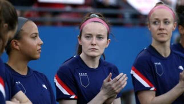 Rose LaVelle Thinking WTF at SheBelieves
