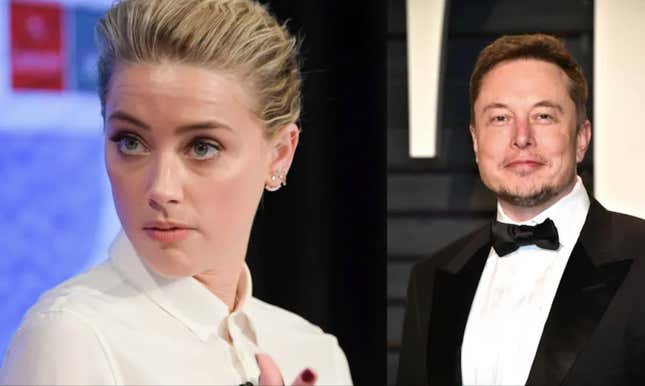 Image for article titled Let's Talk About the Time Elon Musk Had a Threeway with Amber Heard and Cara Delevingne