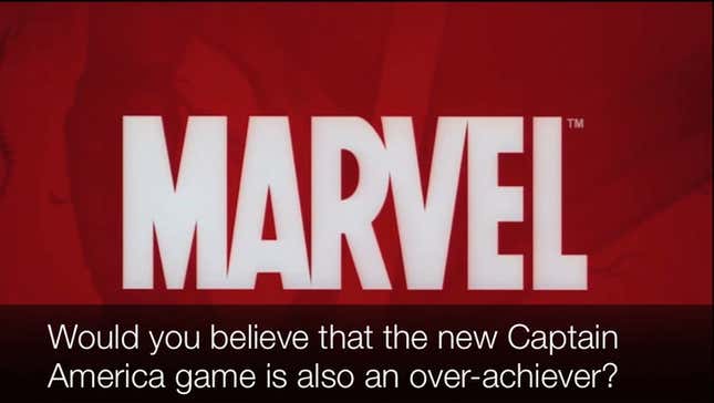 The Captain America Video Game is Better Than It Should Be