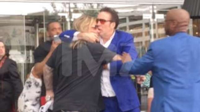 Nicolas Cage and Vince Neil Got Into a Fight After Neil Allegedly Attacked a Woman