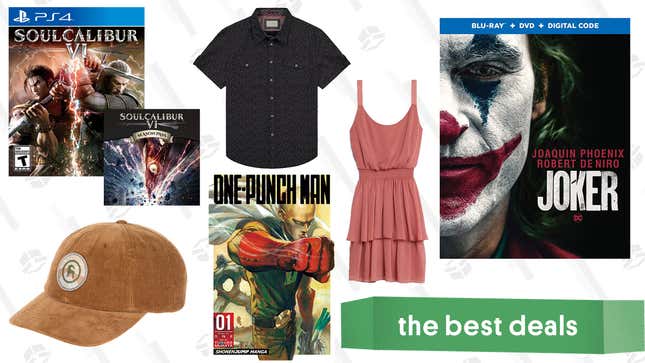 Image for article titled Saturday&#39;s Best Deals: Joker, Soulcalibur IV, Short-Sleeve Button-Ups, and More