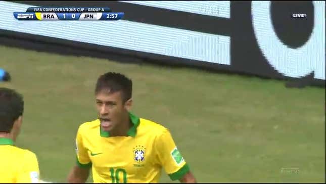 It Took Neymar Three Minutes To Open Confederations Cup Scoring
