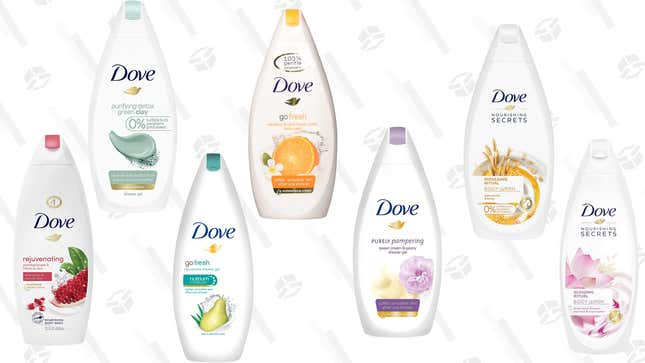 6-Pack: Assorted Dove Body Wash Shower Gels | $22 | MorningSave