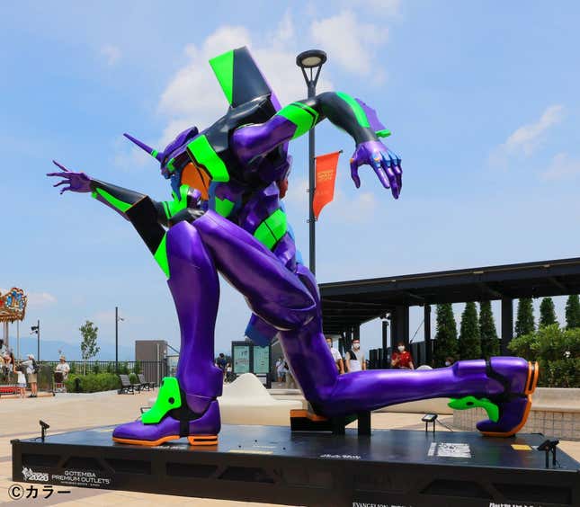 Image for article titled New Evangelion Statue Going Up In Japan For A Limited Time