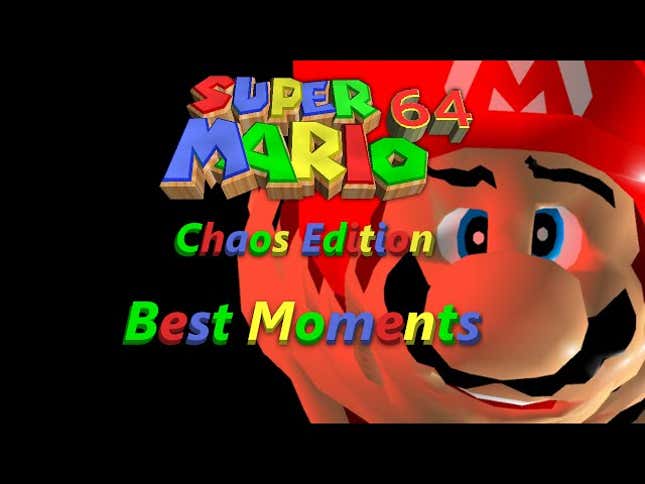 Someone Actually Beat The Ridiculous <i>Mario 64 </i>'Chaos Edition'