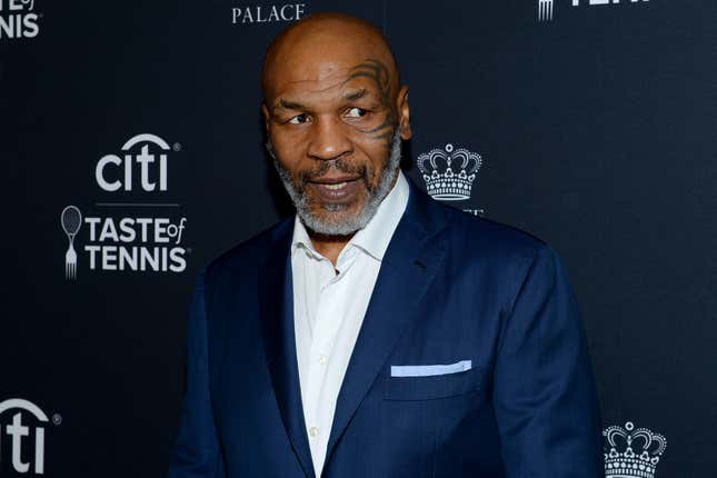 Image for article titled Mike Tyson Reveals How He Dodged Drug Tests: a Prosthetic Penis and Pilfering His Own Child’s Urine