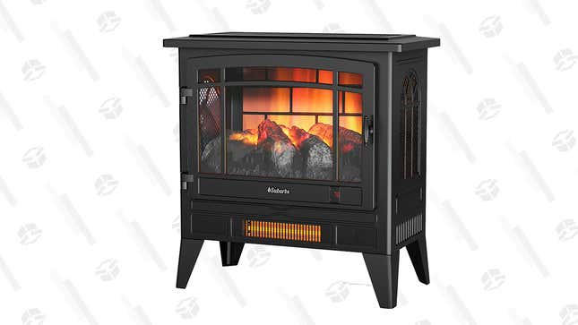 TURBRO Suburbs TS17 Compact Electric Fireplace | $72 | Amazon Gold Box
TURBRO Suburbs TS25 Electric Fireplace Heater | $144 | Amazon Gold Box