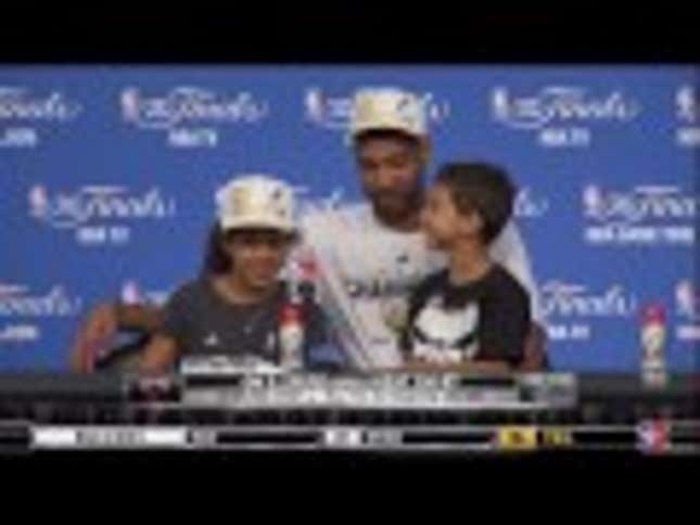 Tim Duncan And His Kids Were Adorable