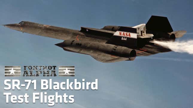 Here's Some Rare Footage Of The SR-71 Blackbird Testing