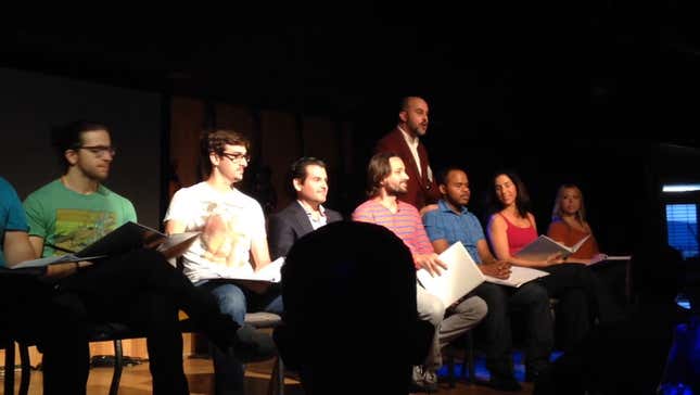 Here's The Marlins' President Playing Lorne Michaels In A Local Theater Production