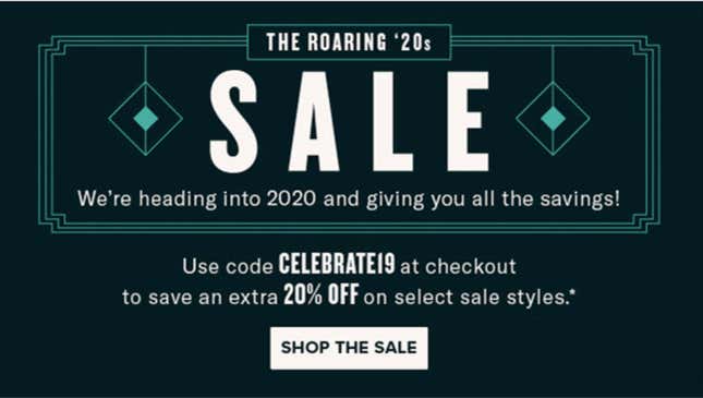 The Roaring ‘20s Sale | Zappos