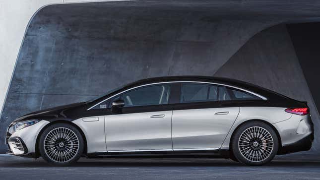 Image for article titled The All-Electric 2022 Mercedes EQS: This Is It