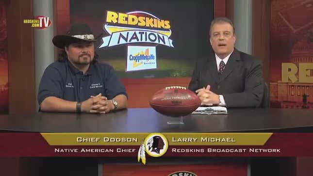 Redskins' Indian-Chief Defender: Not A Chief, Probably Not Indian
