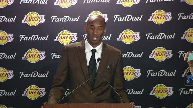 At Least Kobe Bryant Has A Sense Of Humor About All Of This