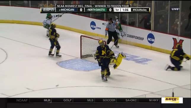 Goal-Scorer Crushed