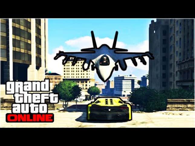 Nine Minutes of <em>GTA V</em> Stunts That Say 'Screw You' to Physics