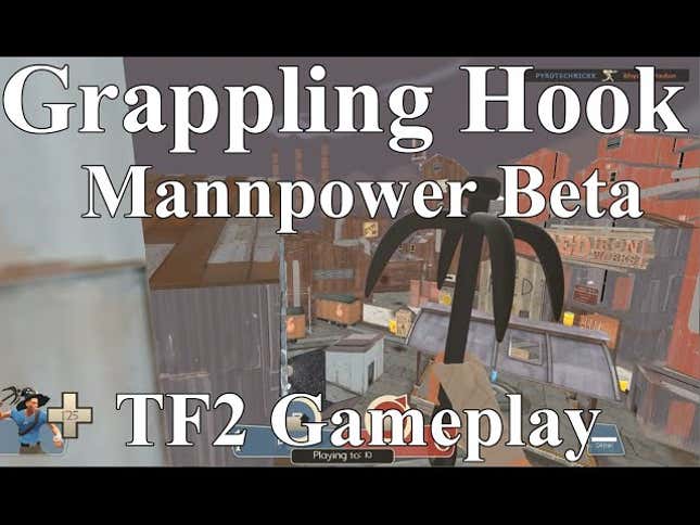 <i>Team Fortress 2 </i>Gets Grappling Hooks For Christmas