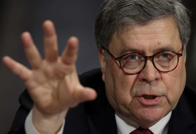 Attorney General William Barr