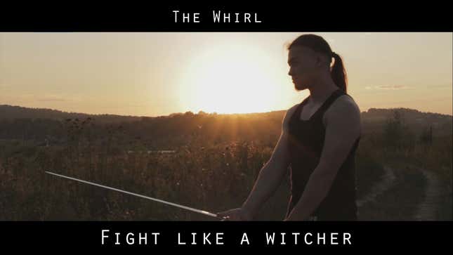 Here, Learn How To Swordfight Like A Witcher