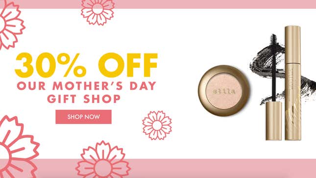 30% Off Mother’s Day Gift Shop, Plus an Additional 15% Off | Stila Cosmetics | Promo code BOSS15