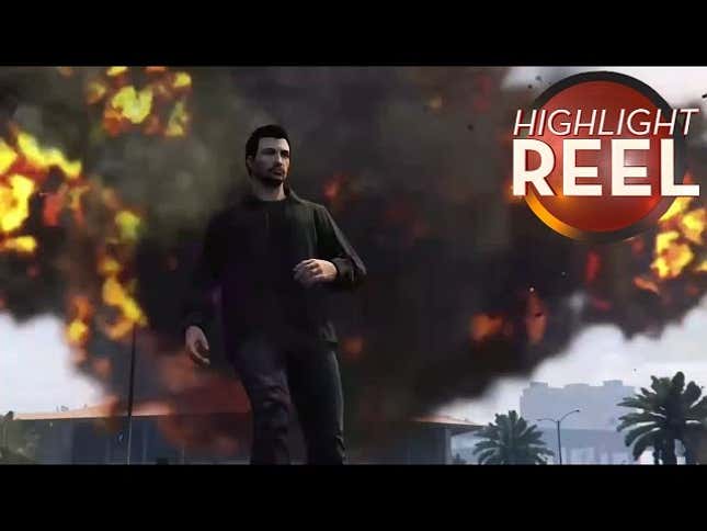 Surviving a <i>GTA V</i> Explosion with Style