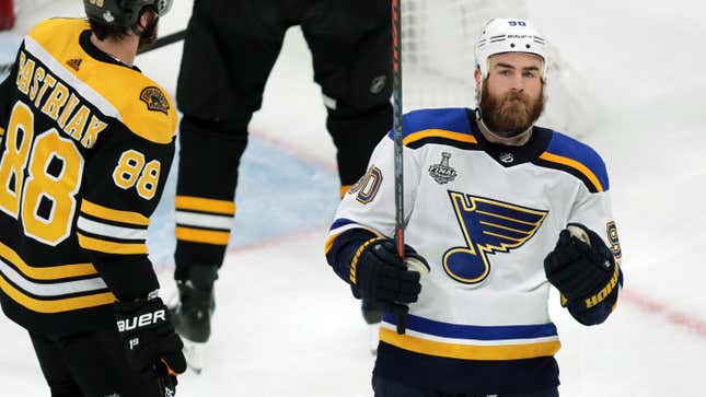 It's Downright Spooky How Ryan O'Reilly Is Always In The Right Place