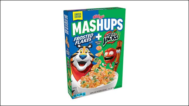 Box of Frosted Flakes/Apple Jacks Mashups