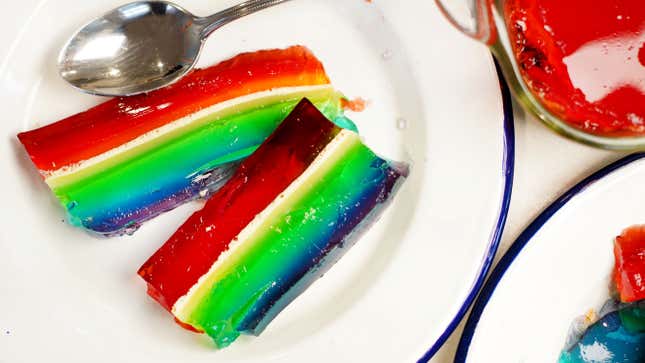 Rainbow Jell-O