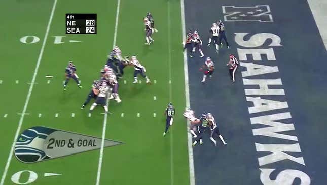 Malcolm Butler's Interception As Called By Patriots & Seahawks Radio