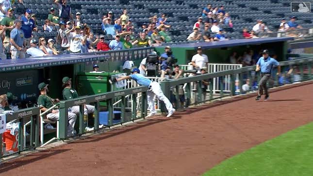 Image for article titled Annoying, Obscure Rule Punishes Cool Play, Puts Winning Run Across For Athletics