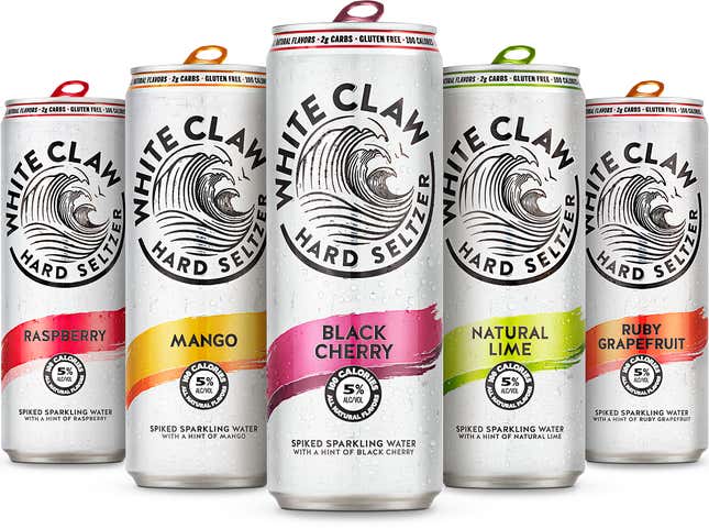 Image for article titled Why are people obsessed with White Claw?