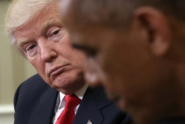 Image for article titled Trump Keeps Lying on Obama&#39;s Good Name, Claims the Former President Separated Migrant Families at the Border