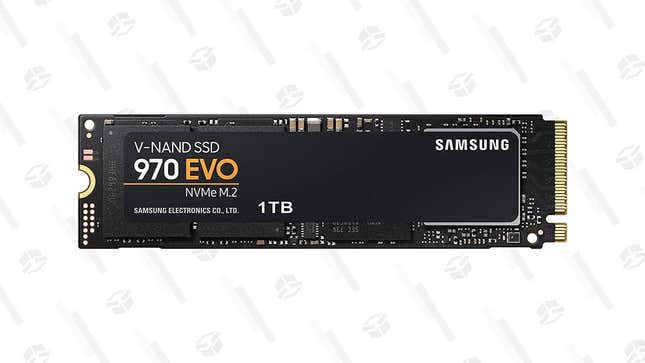 Samsung 970 EVO M.2 NVMe SSD | $130 | Amazon