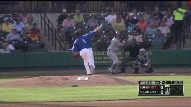 Tracy McGrady's Professional Baseball Debut Did Not Go Well