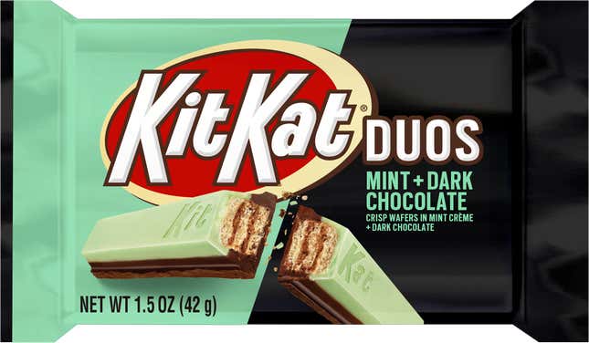 Kit Kat Duos Mint + Dark Chocolate