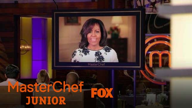 Michelle Obama Encourages Kids to Cook Healthy on <i>MasterChef Junior</i>