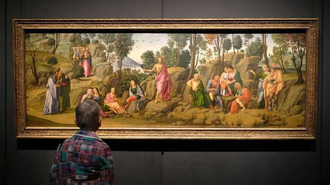 Image for article titled Let's Redistribute Famous Paintings I Am Legend Style
