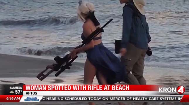 Image for article titled Cosplayer&#39;s Giant Rifle Prompts Sheriff&#39;s Warning